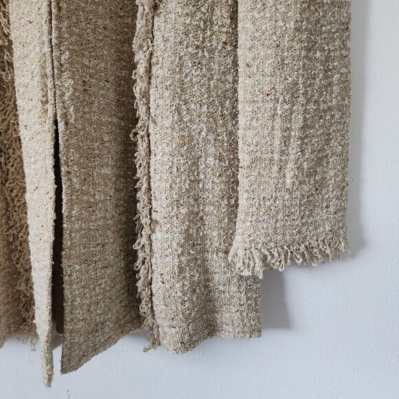 St John Marie Tan Brown Santana Knit Zip Tunic Blazer 12 - Picture 6 of 16